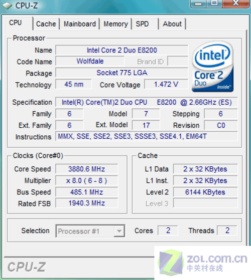 ��������11%45nm����˫��E8000ϵ������(11)