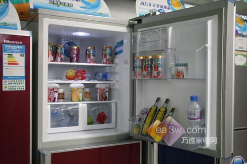 跌破6000海尔262升三门冰箱卖场热销