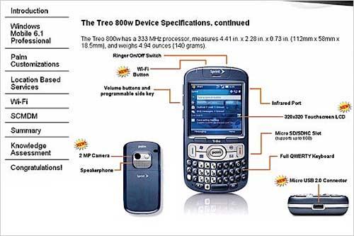 商务新领袖PalmTreo800w将提前发布