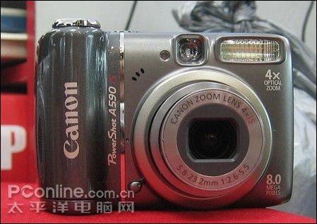 廉价光学防抖DC佳能A590IS仅1299元