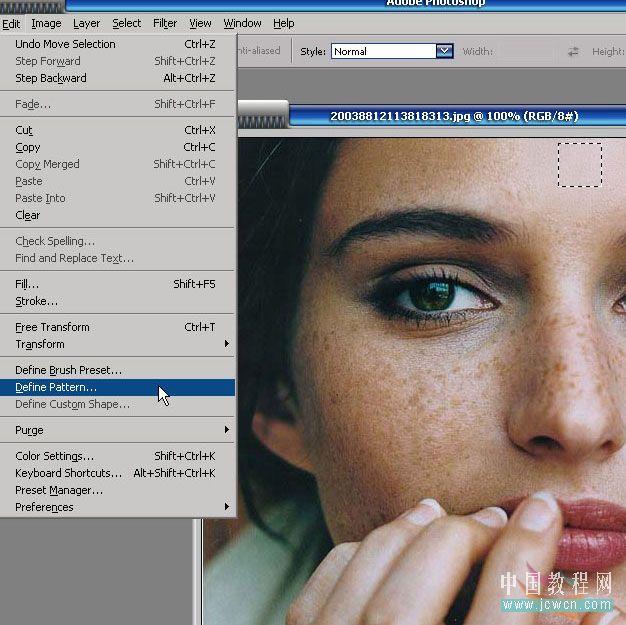 Photoshop�̳̣��Զ���ͼ��Ϊȸ��ŮĥƤ