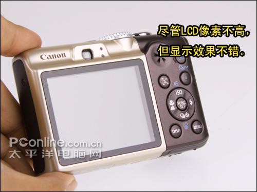 A系列的革新佳能新品A1000IS评测(3)