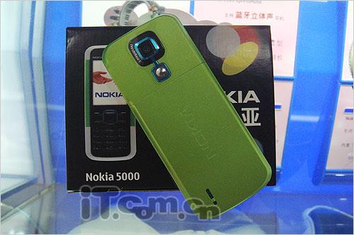廉价之选 诺基亚实用直板5000卖660_手机