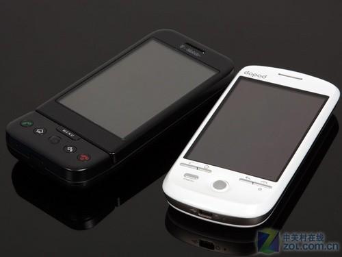 OMS战Android 多普达G2\/G1外观对比_手机