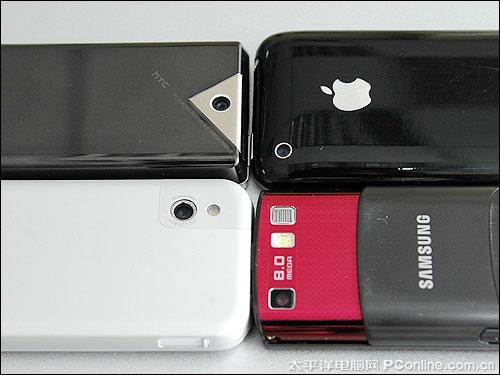 触摸手机大战苹果HTC三星LG四机对比(3)