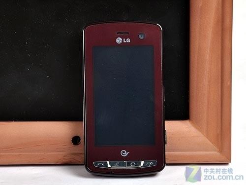 电信3G纯色红酒 LG KV800全国首发评测_手机