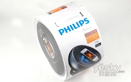 震撼摇滚飞利浦滚动式iPhone音箱底座评测