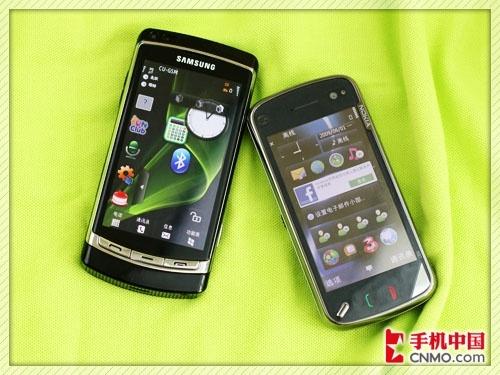 旗舰争锋诺基亚N97与三星i8910对比