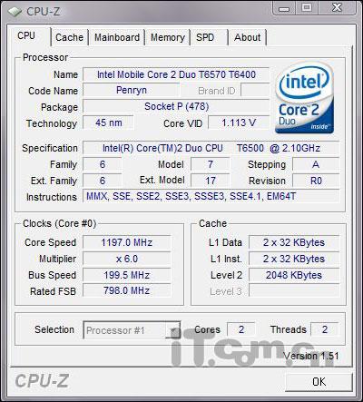 Intel 6500 CPU参数详解