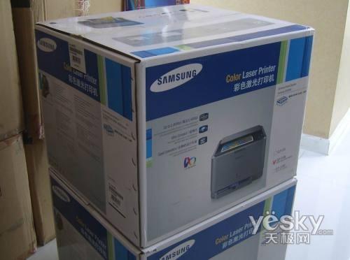 标配网络打印三星CLP-310N激光打印机1950