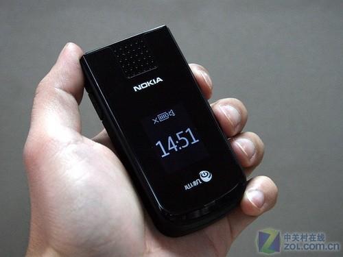 G网实用翻盖机 移动心机诺基亚2720a评测