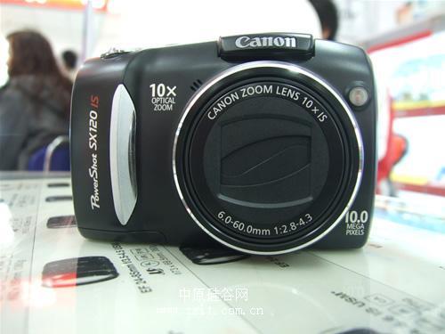 便携式长焦相机佳能SX120 IS仅1730元_数码