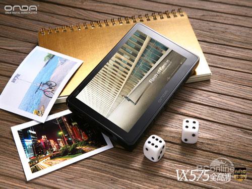 高清视频通吃 昂达VX575 8G MP4上市499_数