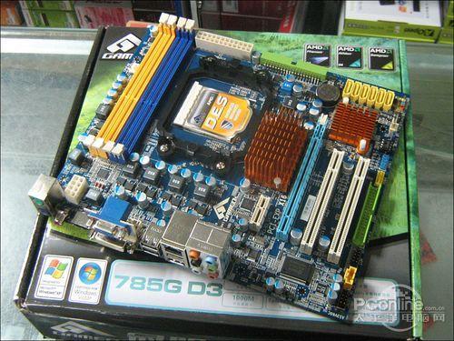 低价和DDR3的结合体冠盟785G绝杀499元