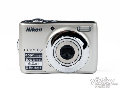 3.6倍光学变焦镜头卡片相机尼康L21评测