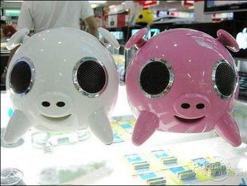可爱小猪音响 酷睿c-1报价399元_硬件