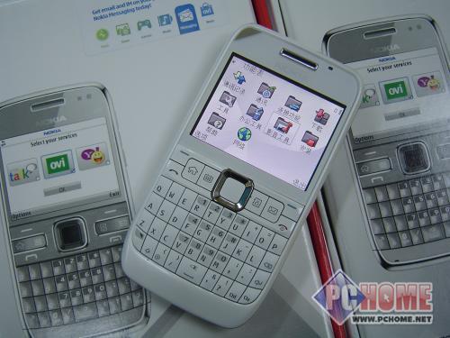 旧貌换新颜 诺基亚E63白色版全新上市_手机