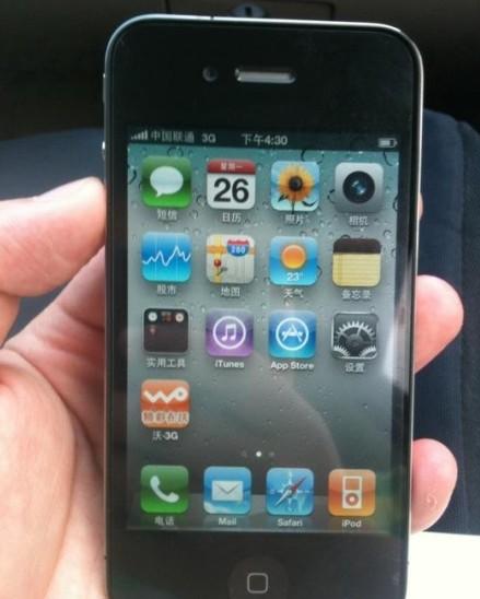 联通iPhone 4测试机曝光 行货即将上市 