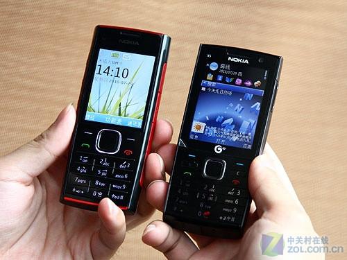 500万像素对决诺基亚音乐X2挑战智能X5