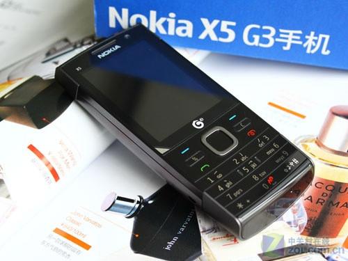 TD网络3G音乐机 诺基亚X5-00新鲜上市 