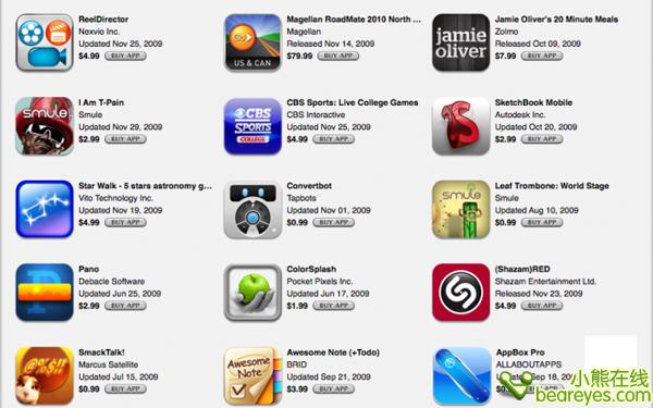 超越世俗 苹果商店十大iOS应用排行_软件学园