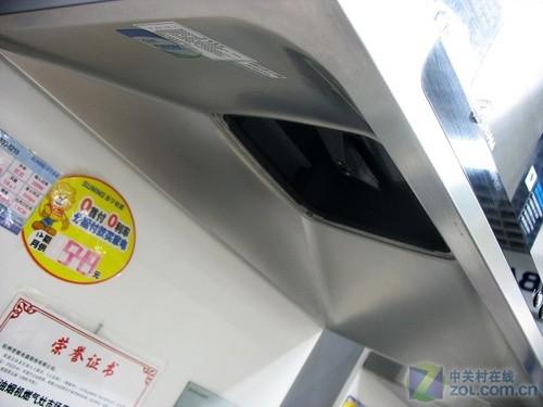 一体成型无接缝老板吸油烟机售5598元