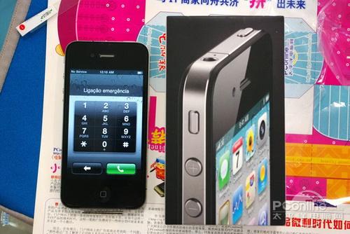 至尊小金刚 美版iPhone 4热销价5200元_手机