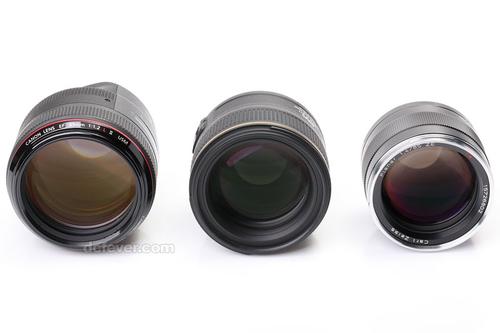 85mm谁主沉浮 佳能、尼康、蔡司镜头三强PK