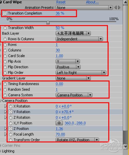 After Effects制作卡片式过光文字特效 软件学园 科技时代 新浪网