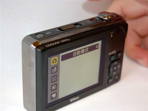 时尚超薄卡片相机尼康S1000pj仅售1599元