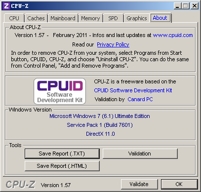 增加6系芯片步进显示 CPU-Z更新1.57版_硬件