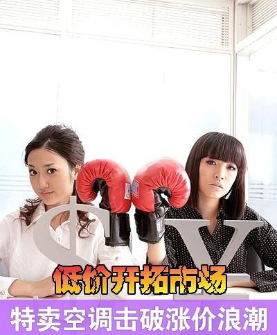 低价开拓市场 特卖空调击破涨价浪潮