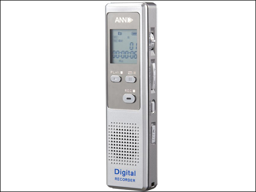 自动增益控制!ANN录音笔C300仅售329元_数