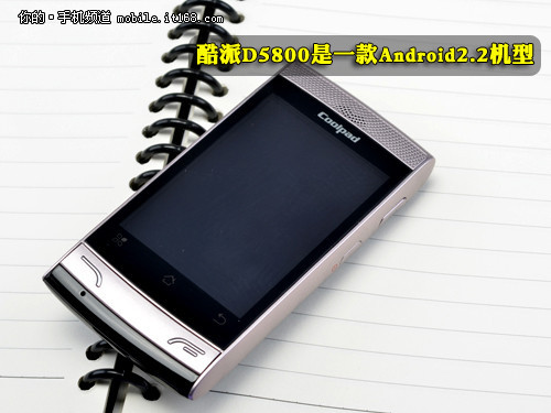 GSM/EVDO双模单待酷派智能机D5800图赏