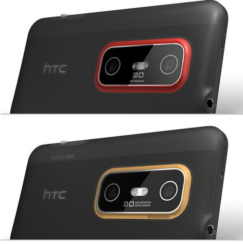 裸眼3D雙核智能GSM版HTC EVO 3D曝光圖片1