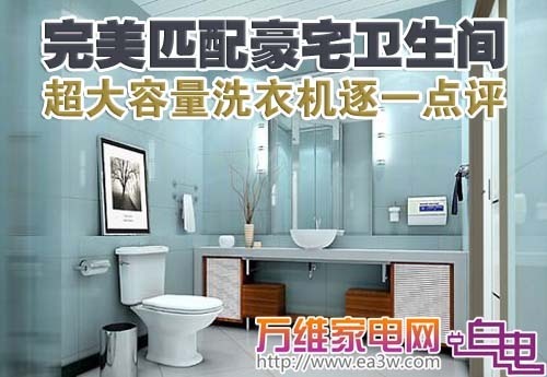 完美匹配豪宅卫生间