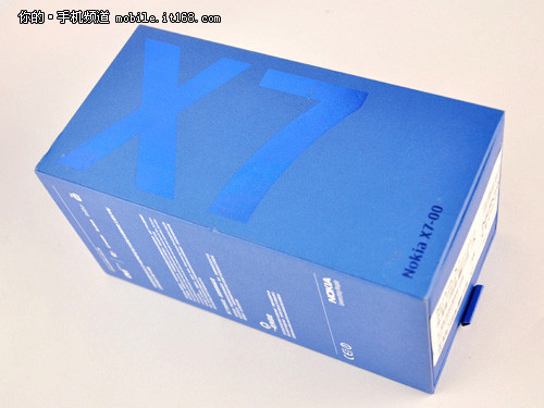 金属智能音乐手机诺基亚X7银色版图赏