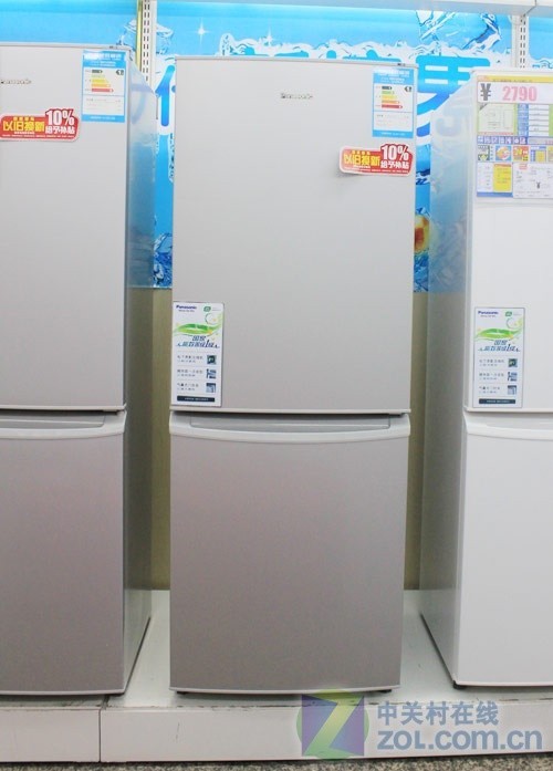 家用实惠机型松下两门冰箱现2490元