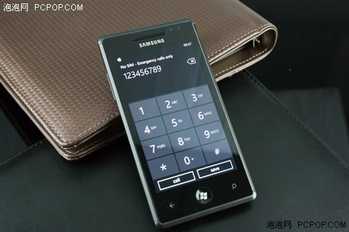 简洁个性很流畅 WP7系统三星i8700试玩(5)_手