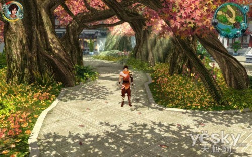 量使用了体积光特效