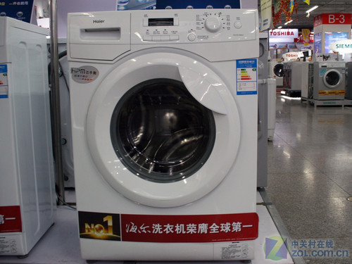 简约外观设计海尔5kg滚筒现价2490元