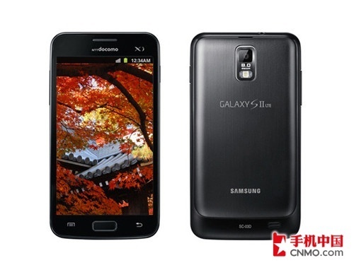 4.5寸屏双核 Galaxy S II LTE日本发布