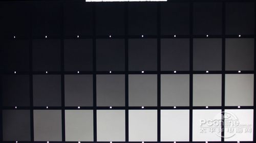 主观评测项目:灰度 三原色 黑白测试   以下照片均为显示器在标准