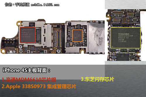 iphone 4s的高通基带芯片组