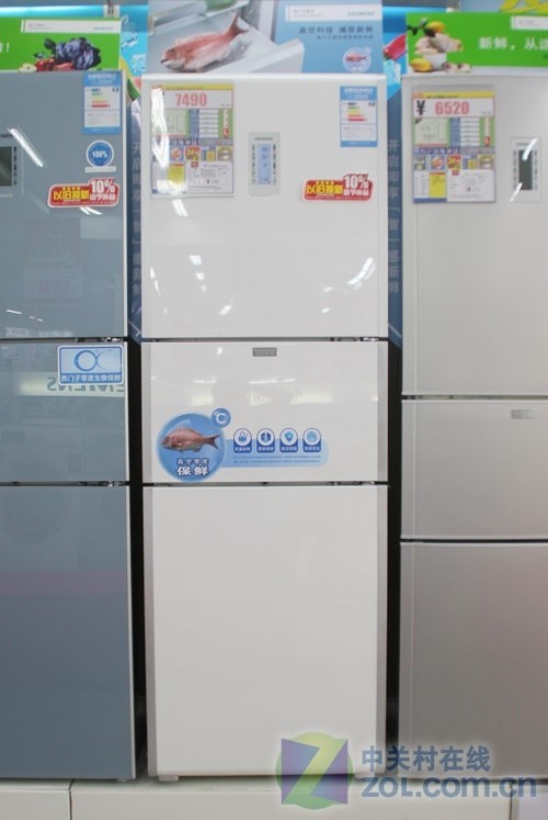 真空零度保鲜西门子三门冰箱现7265元