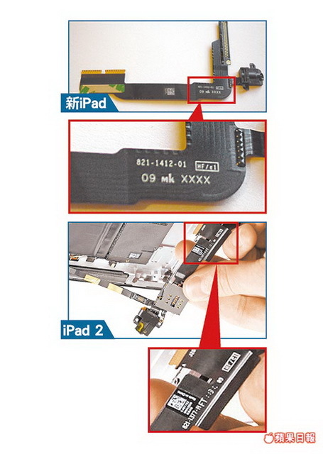 传iPad3平板电脑摄像头尺寸增大(图)