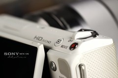 索尼 NEX-5N白色 回放按钮 