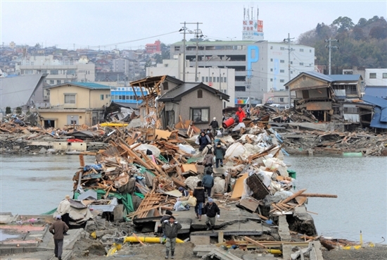 图集:日本大地震一周年今昔对比(3)