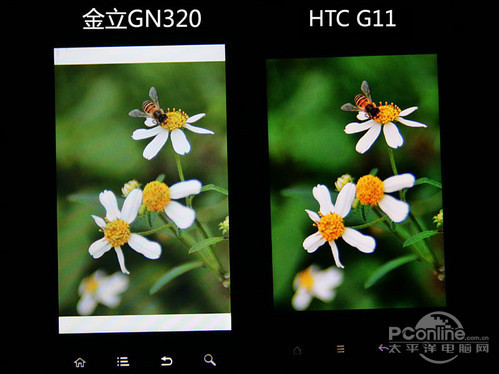 4.0英寸手机之战 金立GN320对比HTC G11(3)