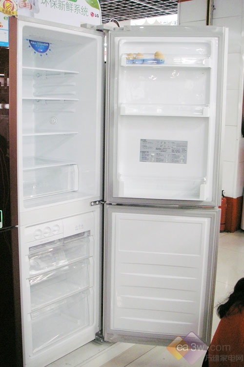 LG经典印花风格 两门冰箱促销中